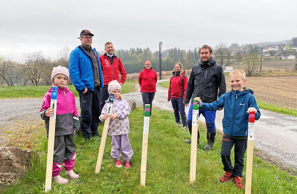 Suksess: I mai introduserte Skades O-gruppe og Ulefoss turlag Stolpejakten for Nomes befolkning. Nå har aktiviteten blitt en suksess med over 20 tusen registreringer. 