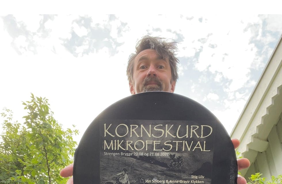 Klar med ny festival: Helge Strand inviterer til mikrofestivalen Kornskurd på Strengen Brygge. 