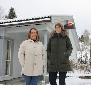 Janne Gunnerud Ljosåk og Trine Eknes vaksine 2021