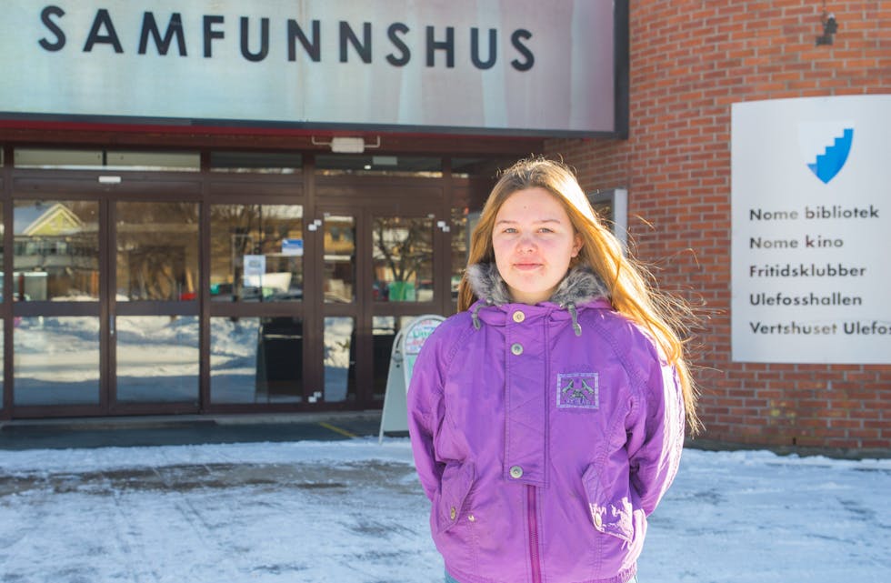 Era Solveig Garvik (15) har en oppfordring til unge i Nome mellom 10 og 20 år.