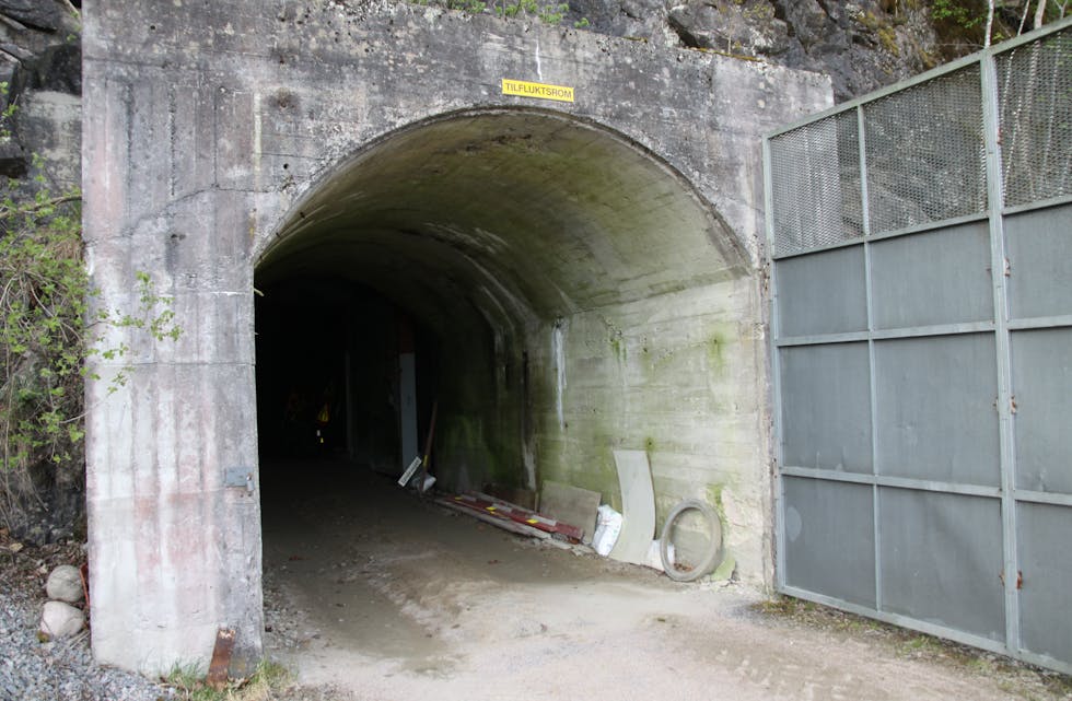Prøveuttak: En halv kilometer inn i Tuftestollen kan det bli åpnet en ny gruvegang på 300 meter.  