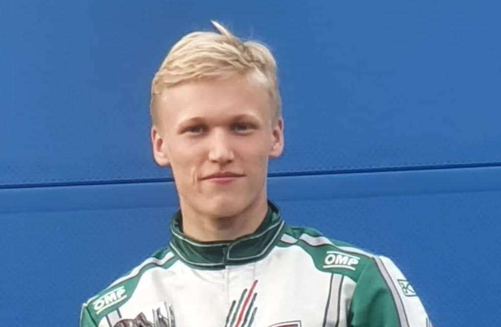 Første heat: Jonas Holte Rød (19) kjører første kvalifiseringsløp i dag 20. oktober. 
