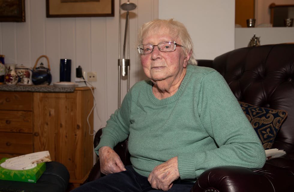 JUBILANT: Karen Lyng er med sine 105 år en av landets aller eldste, men har en hukommelse bedre enn de fleste.