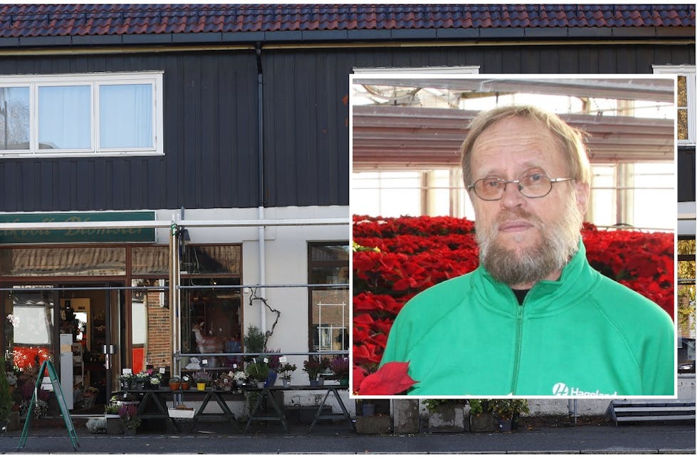 Avvikler butikken: I løpet av høsten er det slutt for butikken Leikvoll blomster i Lunde sentrum. I 27 år har forretningen eksistert og Gjermund Leikvoll sier avgjørelsen er tatt med tungt hjerte.