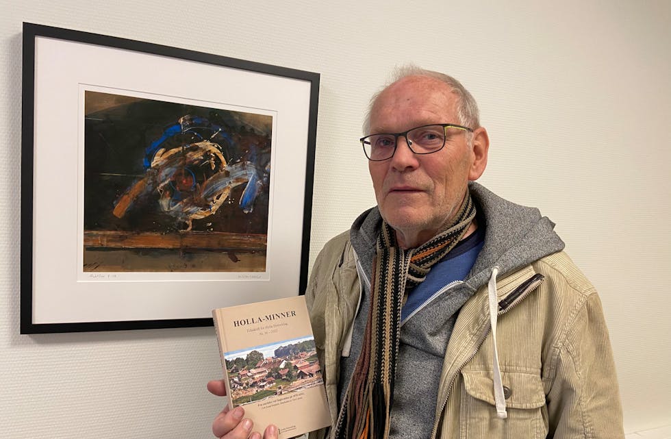Gunnar Sanden er fortsatt redaktør av Holla-Minner. 