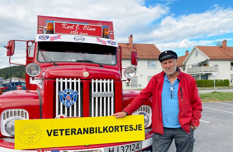 Karl Johan Olsen har gått bort, 76 år gammel. Med det har Lunde mistet en drivkraft i veteranbilmiljøet og en bauta i frivilligheten.