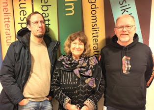 Claus Sohn Andersen, Elin Hovland og Stian Refsdal er topptrio for Nome MDG. 