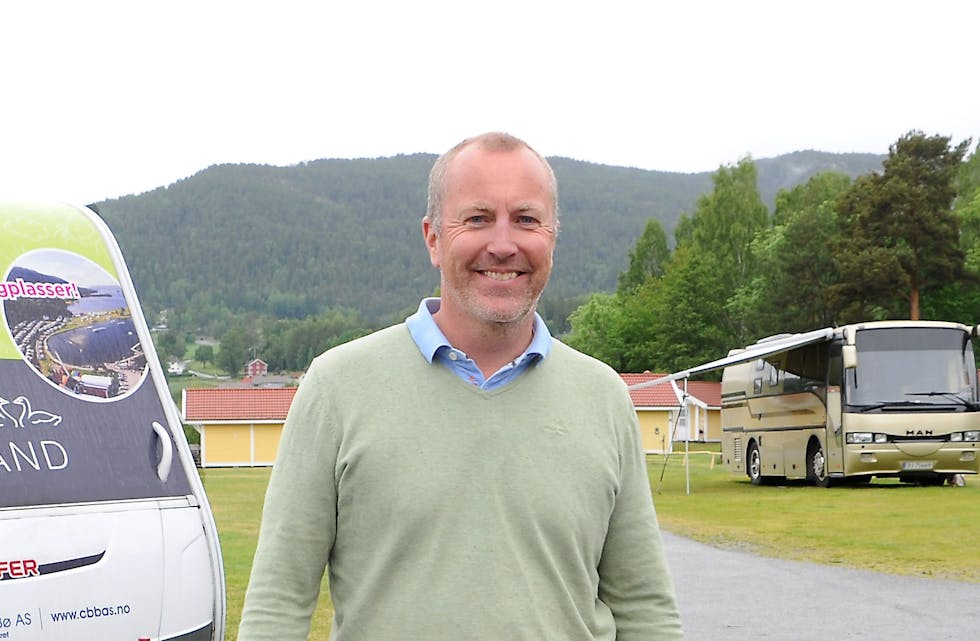First Camps regionssjef i Norge, Vebjørn Hagen, forteller hvilke planer kjeden har for Kanalcampingen i Lunde. 