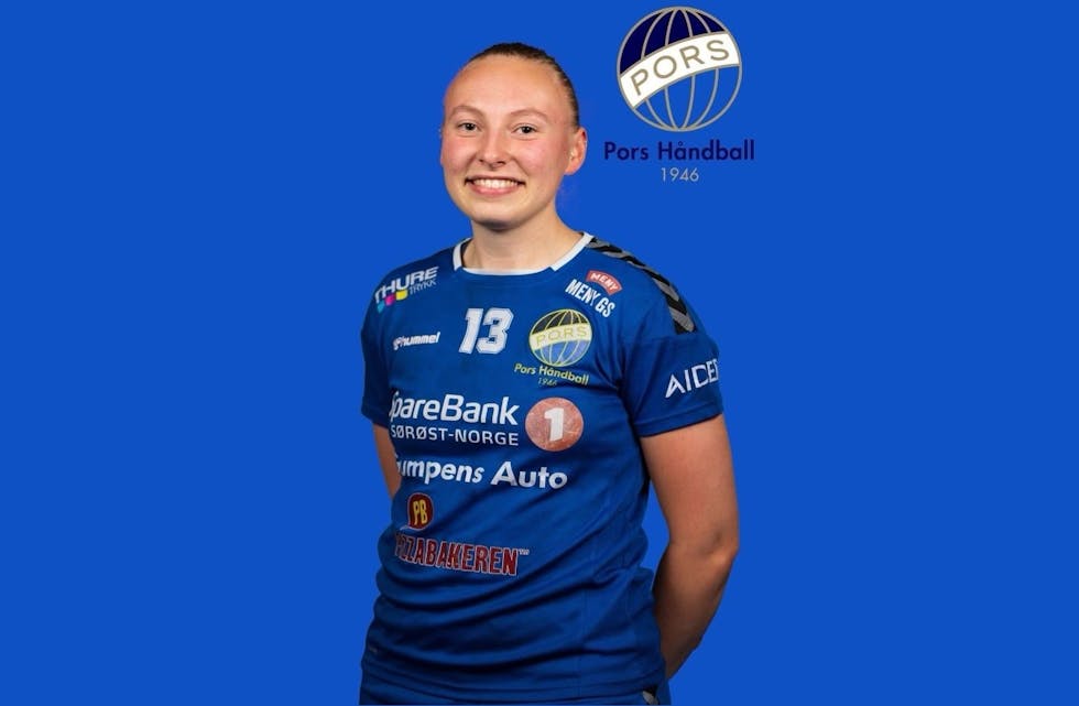 Ingerid Hartveit Ryste (22) fra Lunde, blir lagt merke til på håndballbanen. I dag spiller hun for Pors i 2. divisjon. Men det har kommet tilbud fra høyere divisjoner.