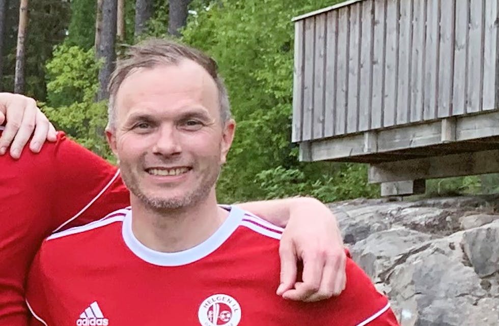 Jon Vegar Løvgren puttet fem mål for Helgen i siste oppgjør  før sommeren.
