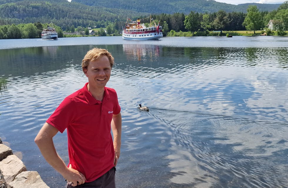 Lars Peters (32) er ny daglig leder av campingplassen i Lunde. 