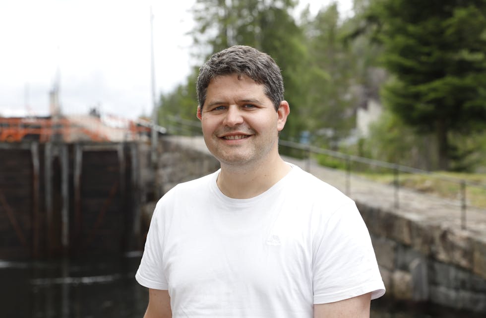 Ordførerkandidat for Nome KrF, David Erland Isaksen (foto: Britt Eriksen).