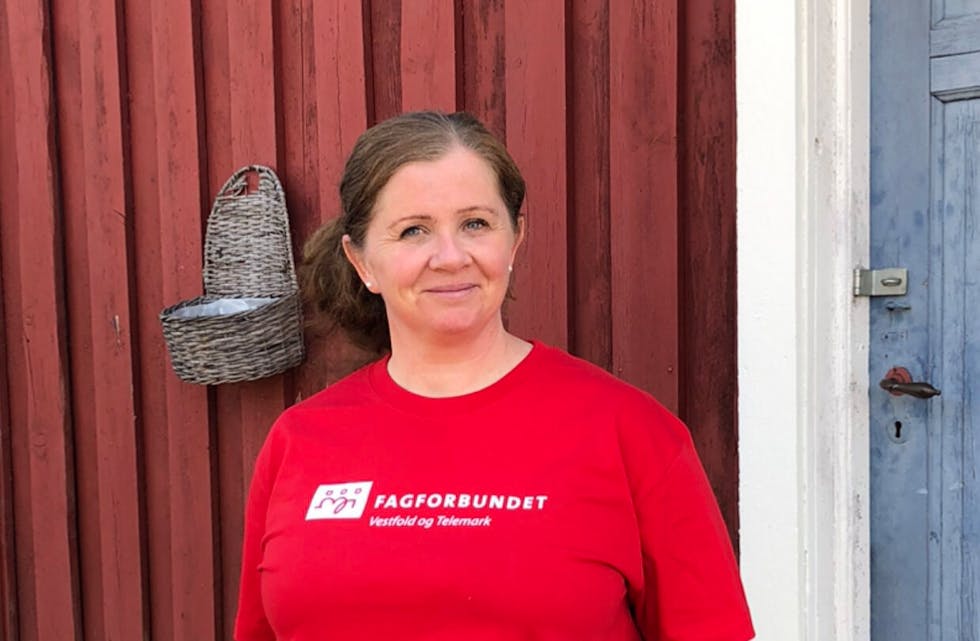 Monica Bratt er listekandidat for Nome AP og tillitsvalgt i Fagforbundet (foto: privat).