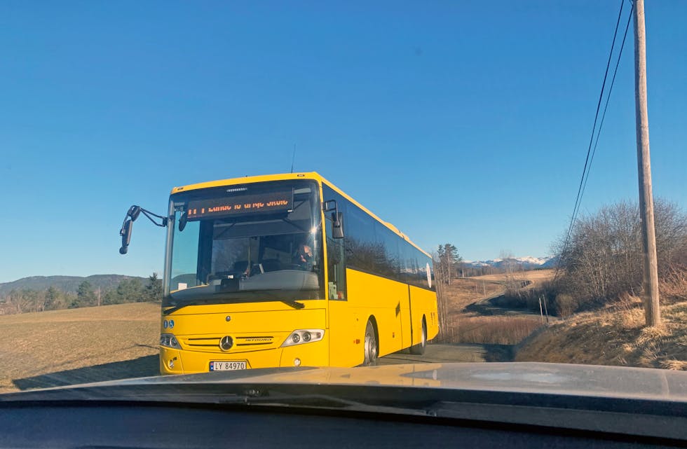 I dag kan du kjøre gratis med de gule Farte-bussene om du skal stemme i valget. 