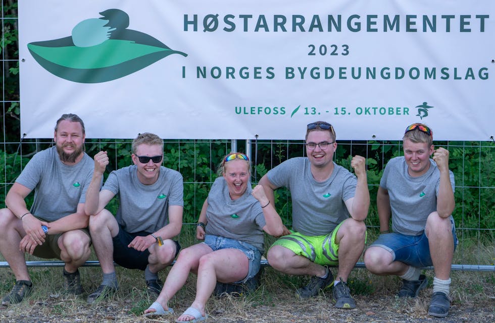 Arrangementskomiteen i Norges Bygdeungdomslag er klare for årets høstfest 13. til 15. oktober.