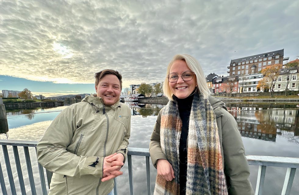 Martin Pedersen og Therese Surdal Lahus skal  «styre skuta» videre i Telemarkskanalen natur- og kulturpark (Foto: Telemarkskanalen). 