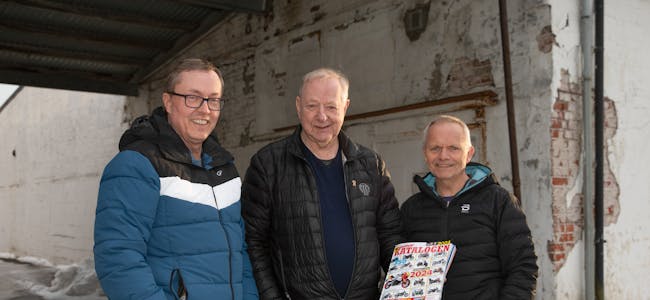 MC-PIONERER: Ulefosskarene Tor Flom, Jan Petter Lyng og Oddbjørn Amundsen har levert et viktig stykke arbeid med å kartlegge belasta ulykkespunkter i Telemark.