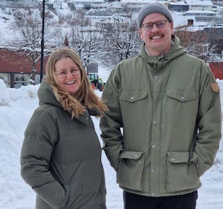 Om få måneder er Lykills Jon Iver Myren og prosjektleder fra GetOnNet, Eli Landsdal, klare til å lansere «Utforsk Nome».