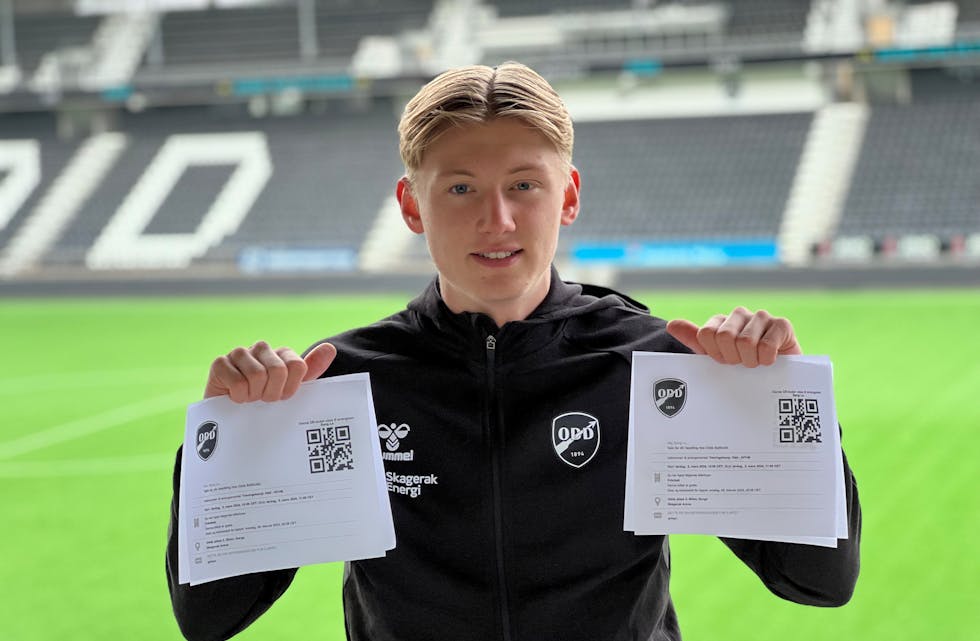 Det lokale fotballtalentet Anders Ryste fronter et nytt samarbeid mellom Odd og Kanalen. Nå kan du låne Kanalenbilletten for å se Odds hjemmekamper gratis. 