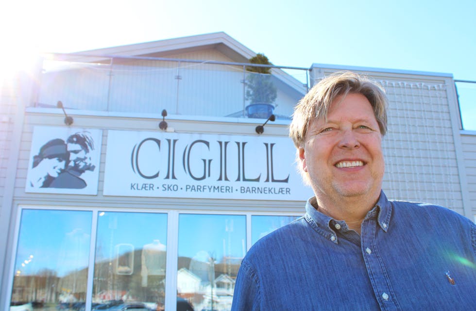 SER FRAMOVER: Paal Andersen er optimist med tanke på framtida til familiebedriften Cigill. 